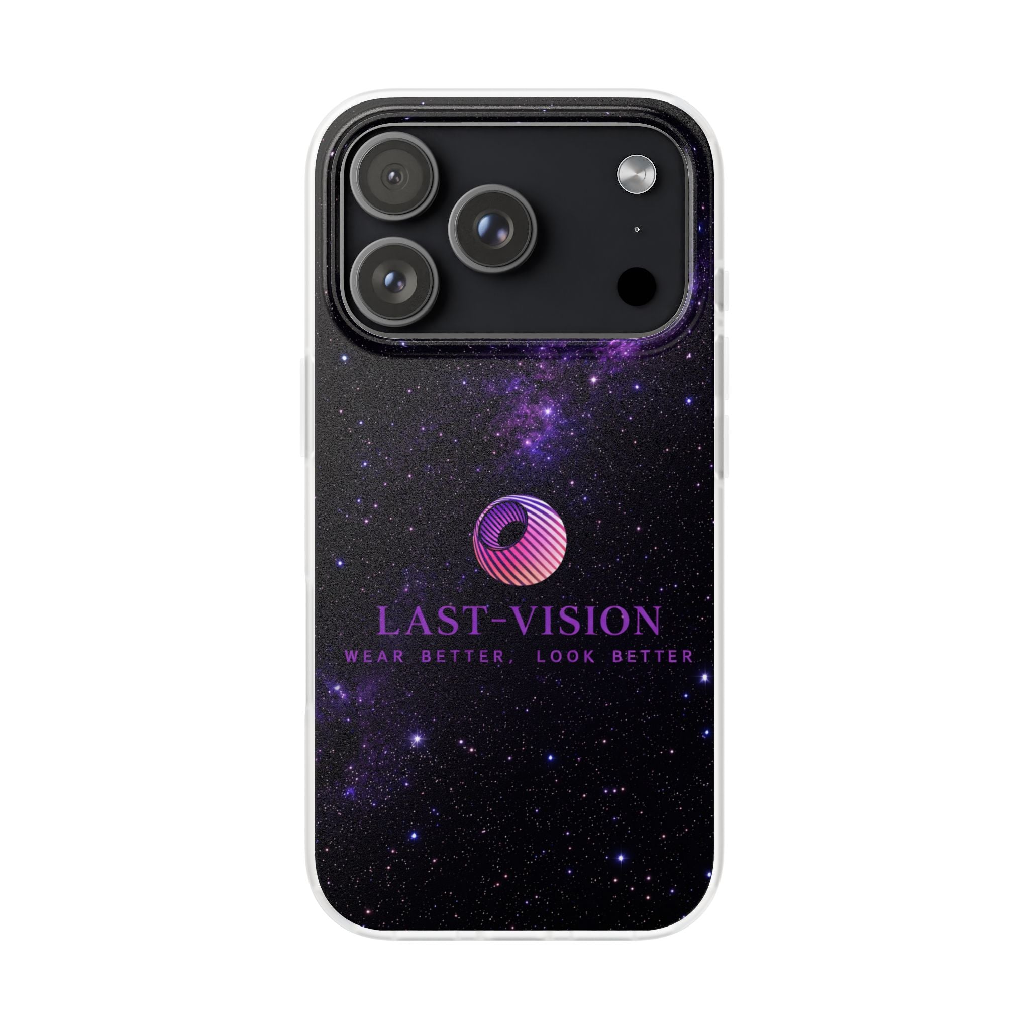 Galaxy Logo Phone Case — Last-Vision ‘Look Better’ Clear Flexi Case