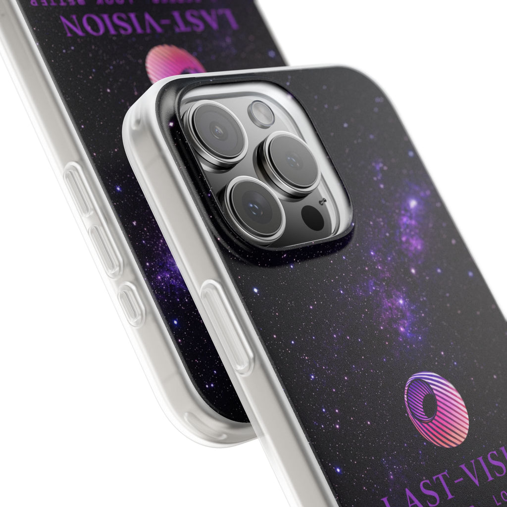Galaxy Logo Phone Case — Last-Vision ‘Look Better’ Clear Flexi Case