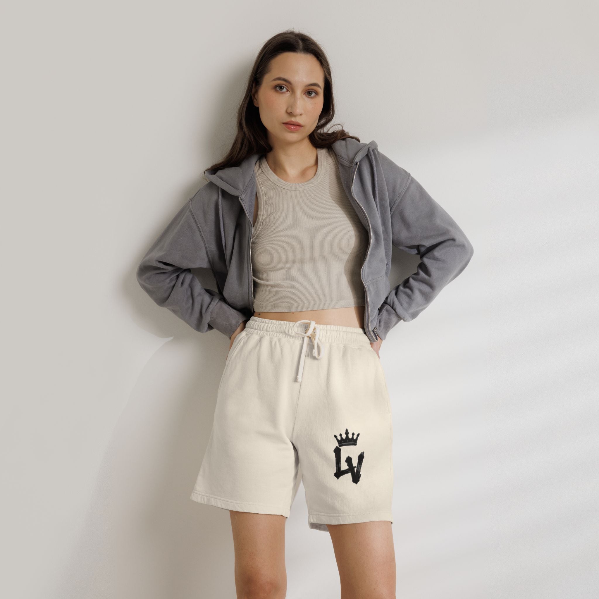 Copy of Unisex Garment-Dyed Lightweight Fleece Sweat Shorts - LAST VISION - LV Design
