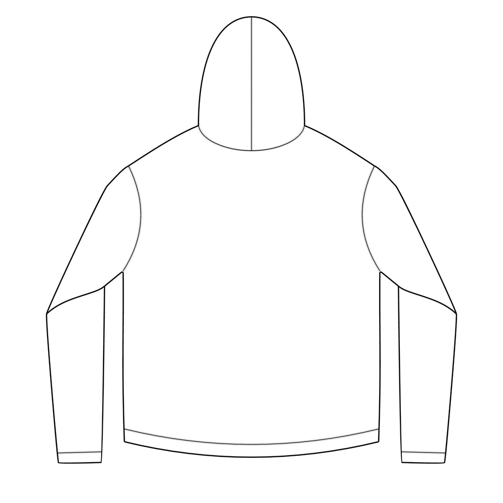 Solar Circuit Hoodie — Small Chest Sun & Circuit Emblem