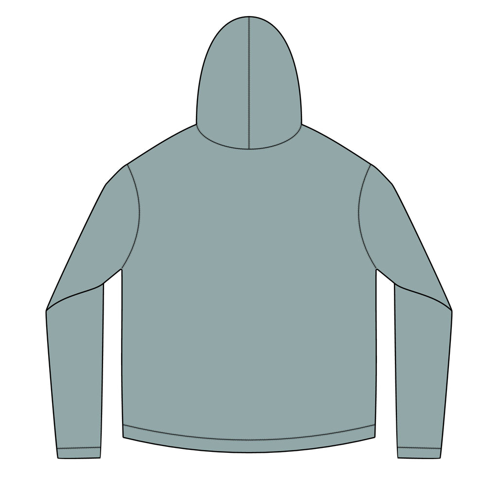 Solar Circuit Hoodie — Small Chest Sun & Circuit Emblem