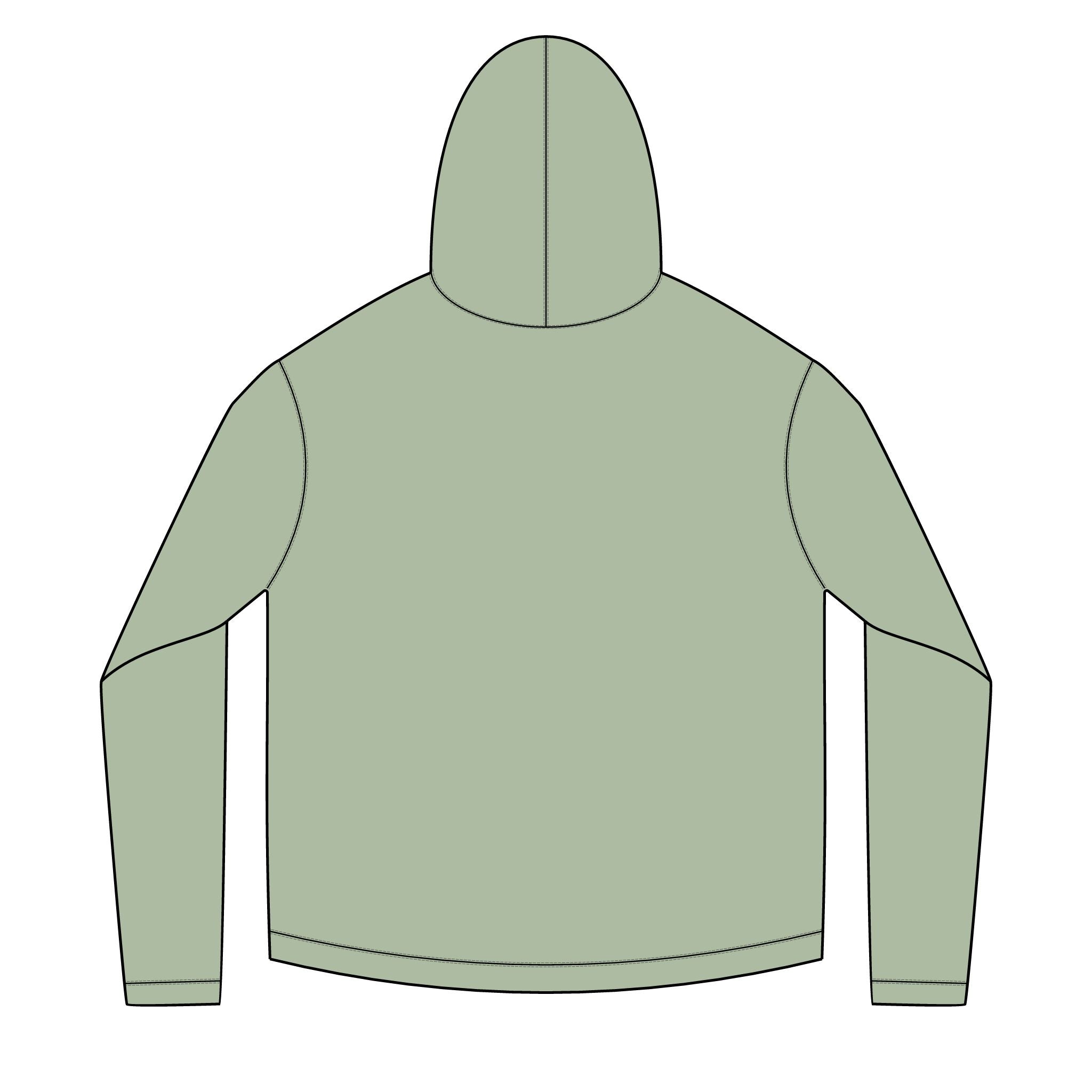 Solar Circuit Hoodie — Small Chest Sun & Circuit Emblem