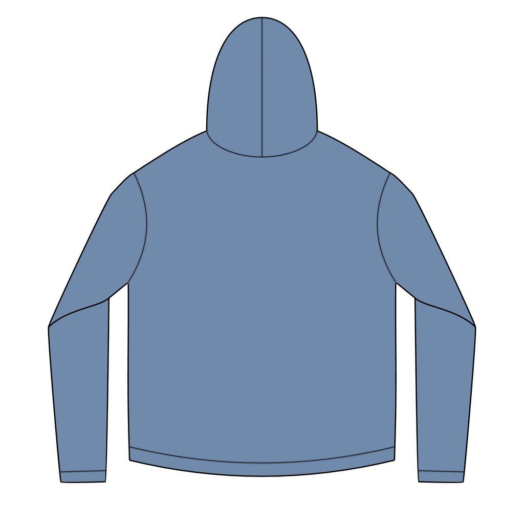 Solar Circuit Hoodie — Small Chest Sun & Circuit Emblem