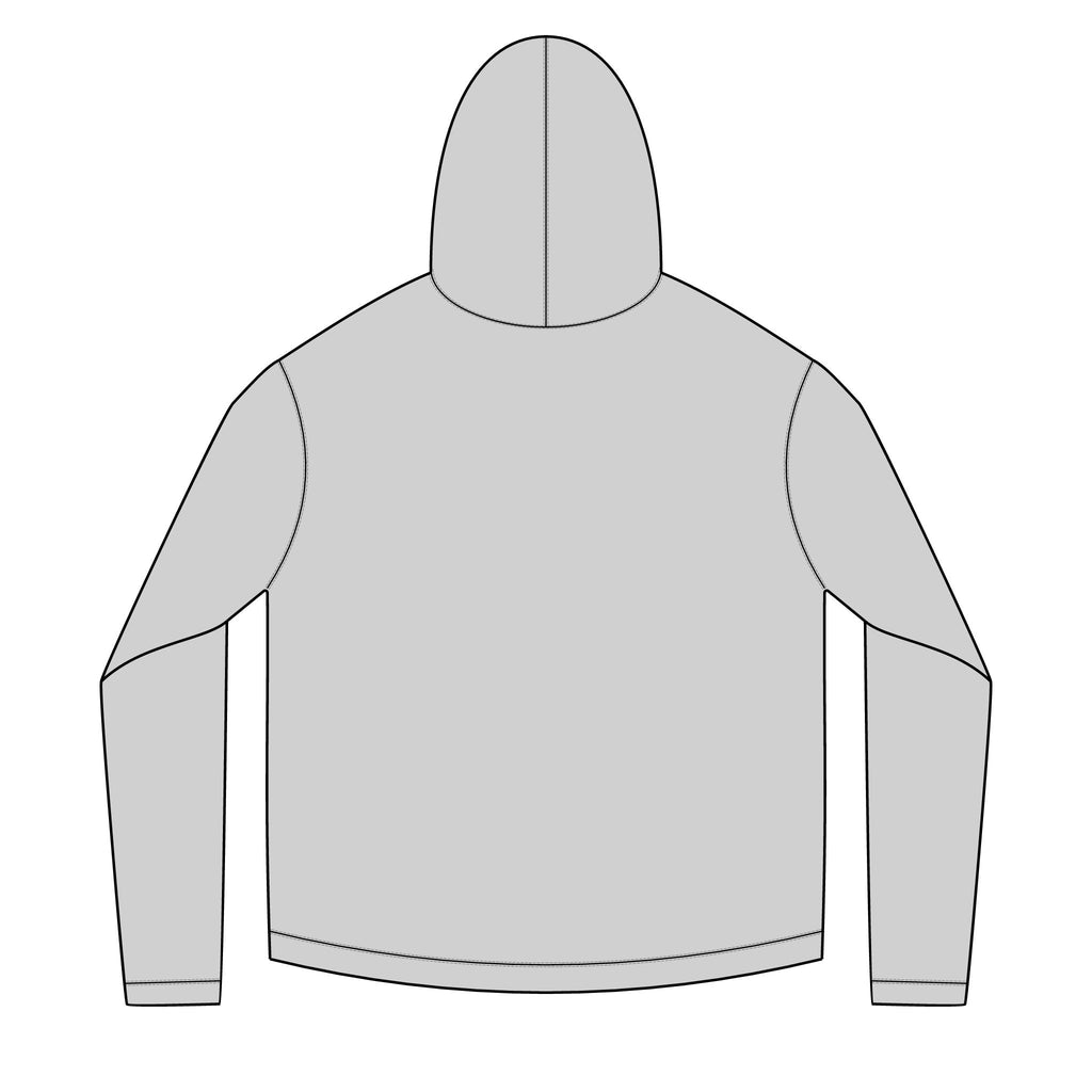 Solar Circuit Hoodie — Small Chest Sun & Circuit Emblem