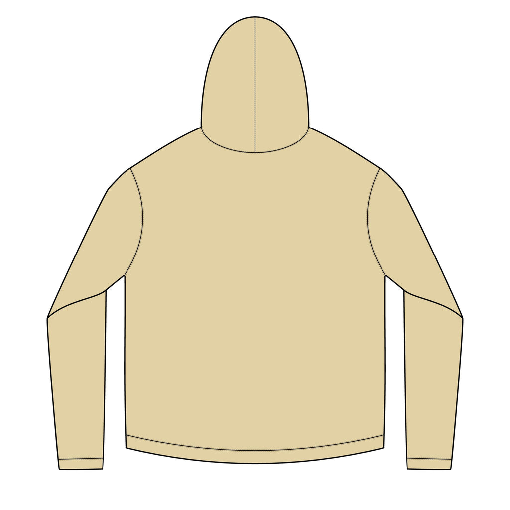 Solar Circuit Hoodie — Small Chest Sun & Circuit Emblem