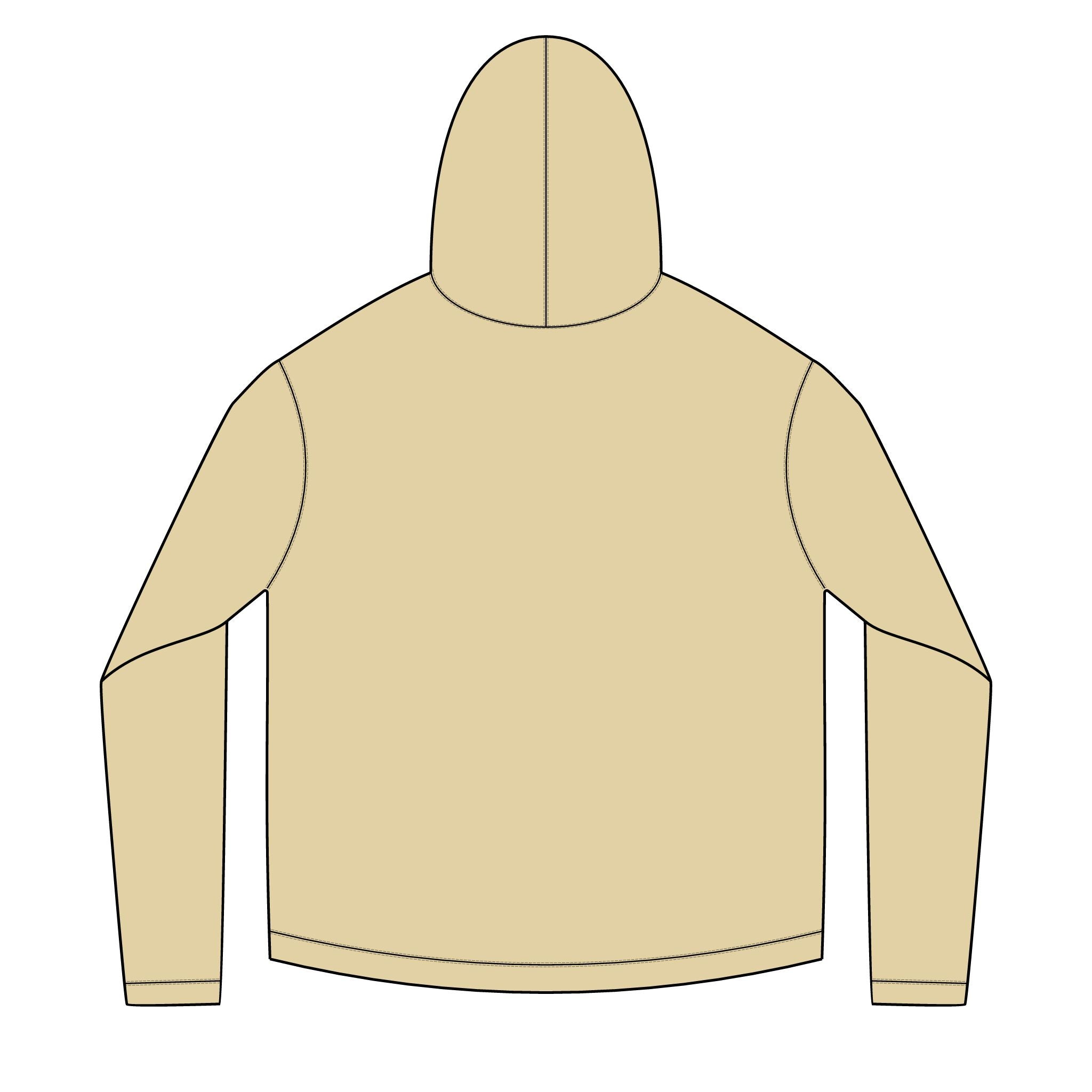 Solar Circuit Hoodie — Small Chest Sun & Circuit Emblem