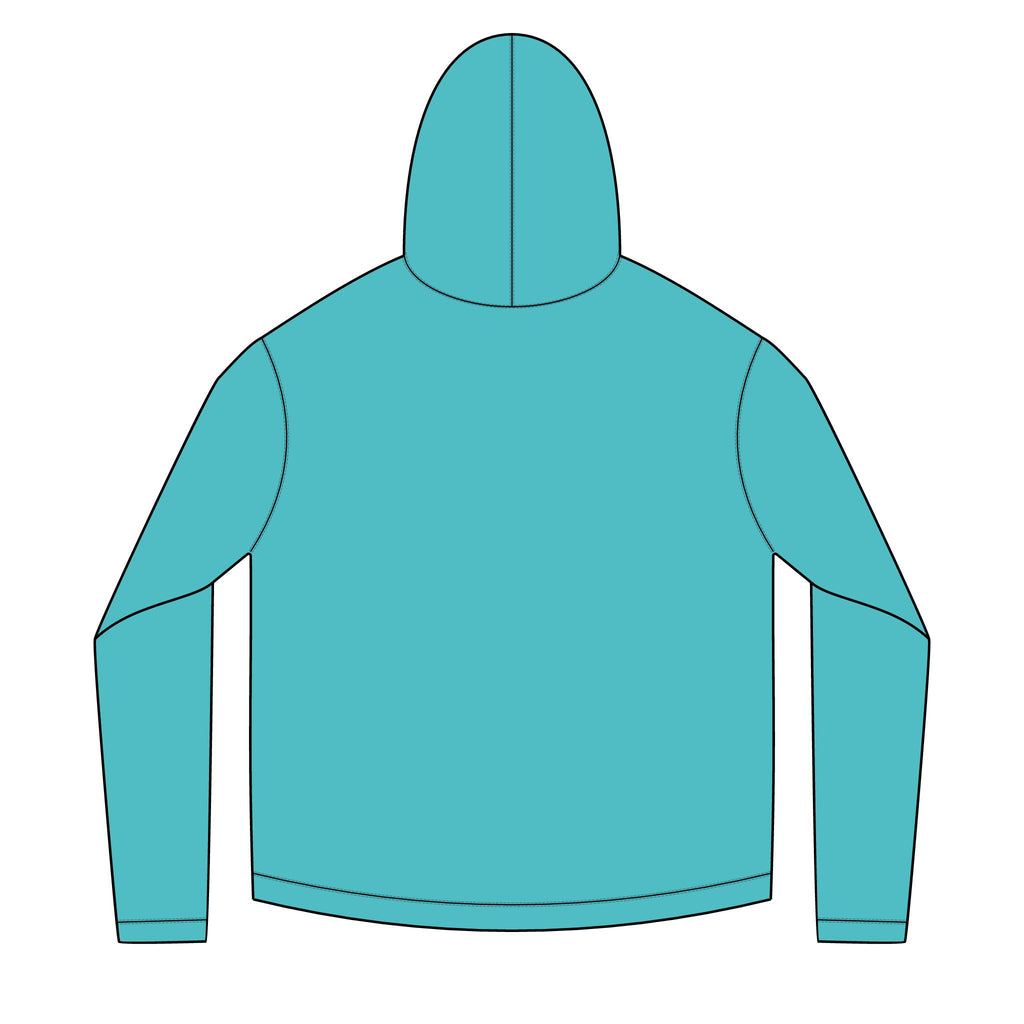 Solar Circuit Hoodie — Small Chest Sun & Circuit Emblem