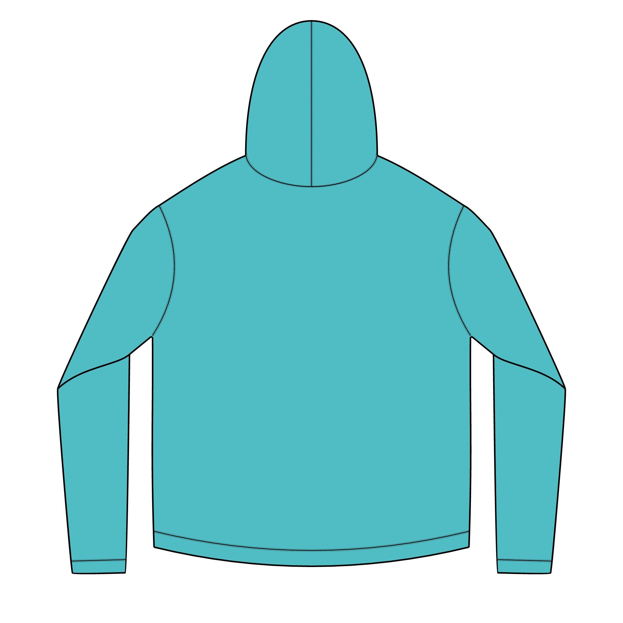 Solar Circuit Hoodie — Small Chest Sun & Circuit Emblem