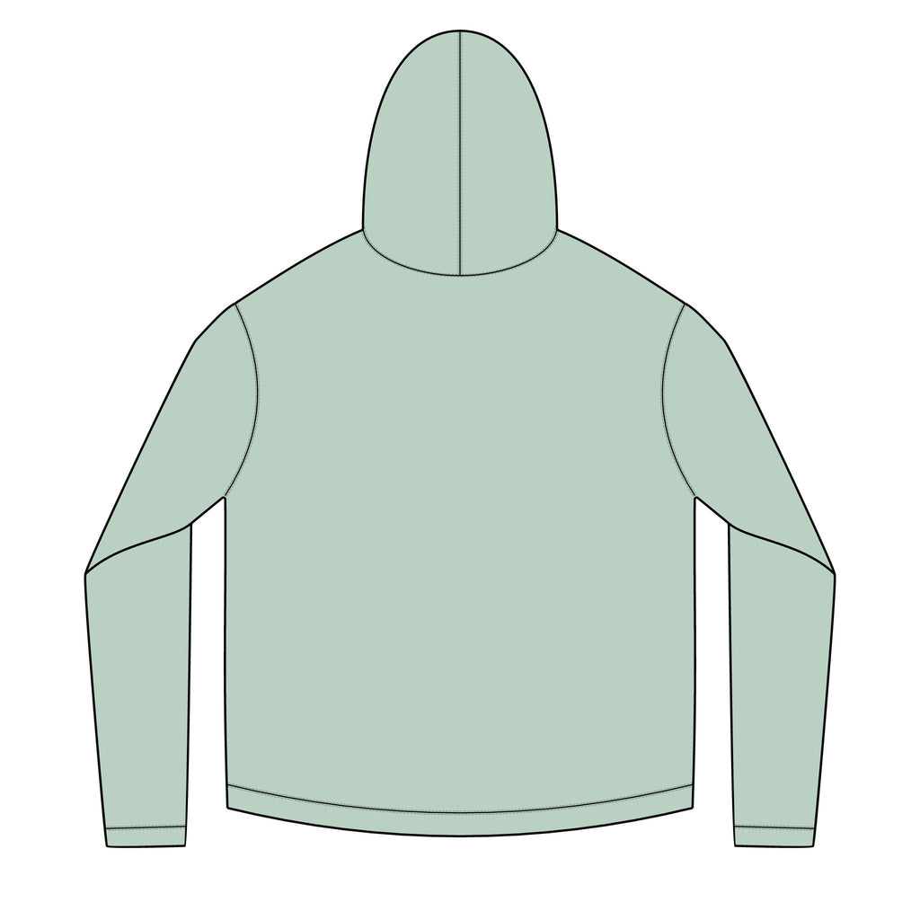 Solar Circuit Hoodie — Small Chest Sun & Circuit Emblem