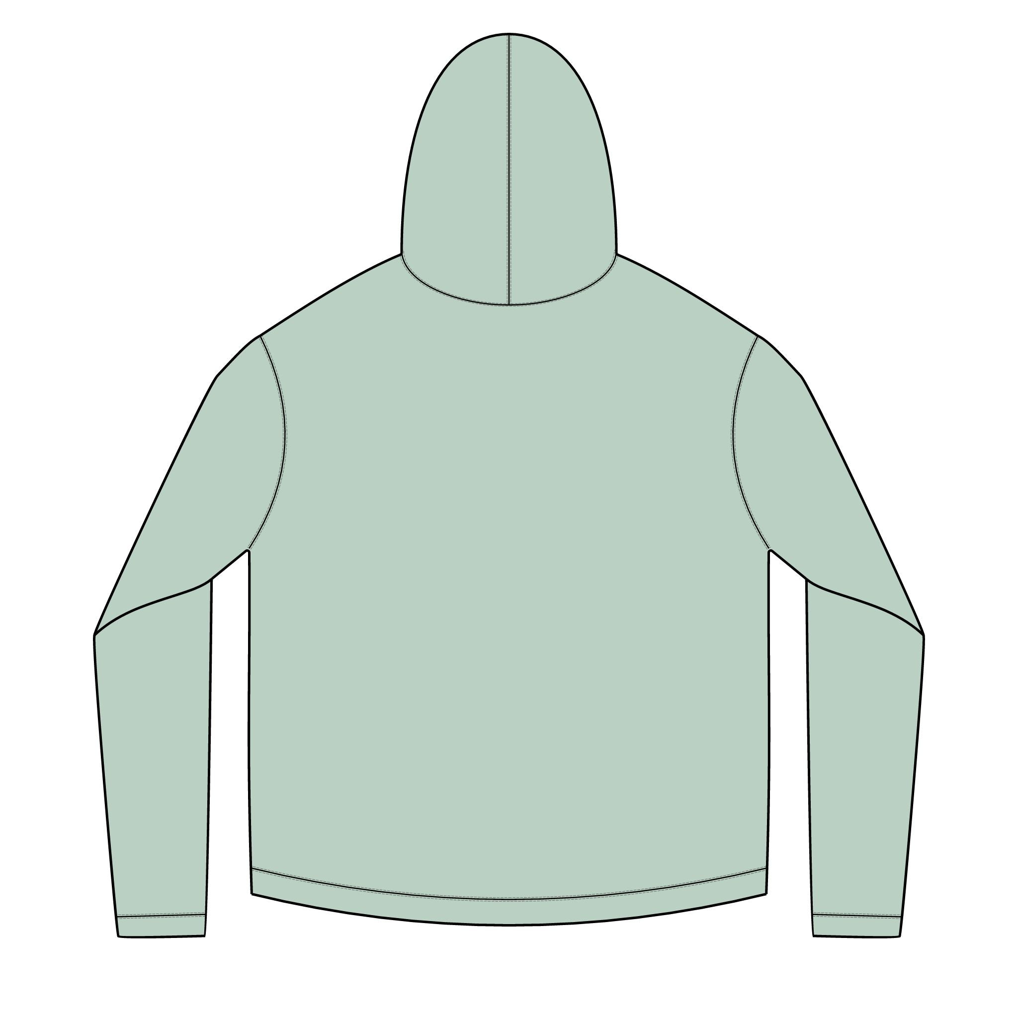 Solar Circuit Hoodie — Small Chest Sun & Circuit Emblem