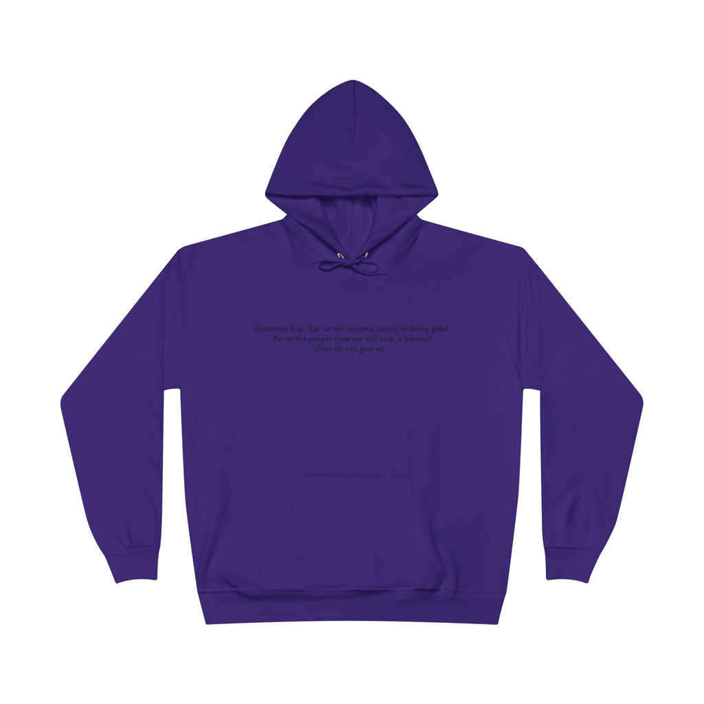 Jesus Portrait Hoodie — Crown of Thorns Religious Pullover