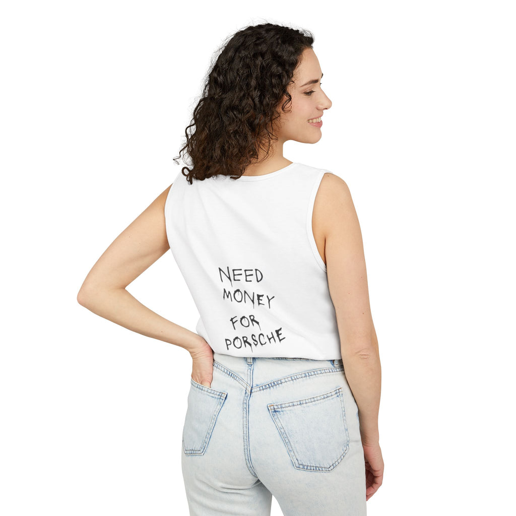 Tank Top —  Pink Porsche GT3 RS Graphic