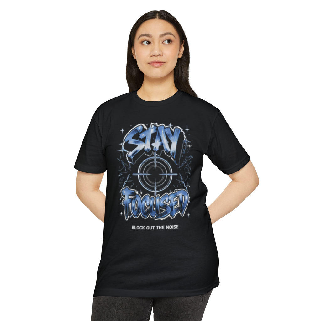 Stay Focused / Trust the Process Graphic Tee – Motivational Streetwear