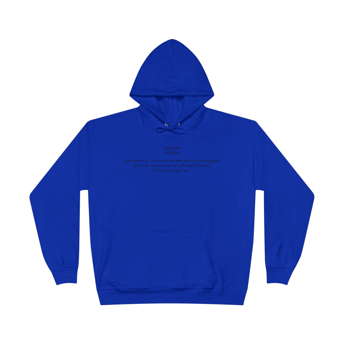 Jesus Portrait Hoodie — Crown of Thorns Religious Pullover