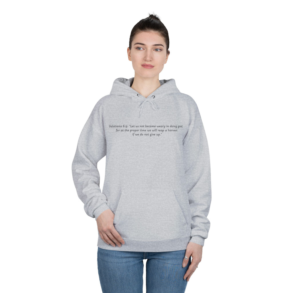 Jesus Portrait Hoodie — Crown of Thorns Religious Pullover