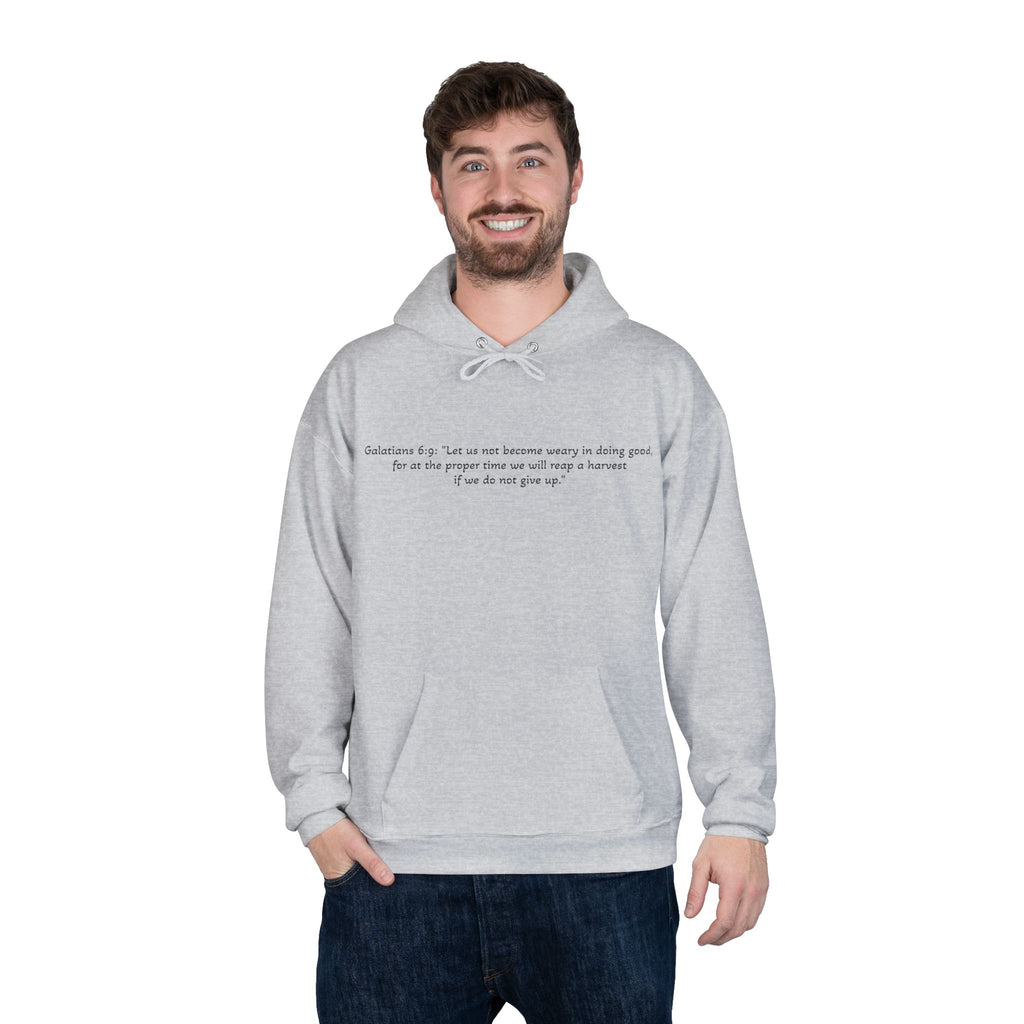Jesus Portrait Hoodie — Crown of Thorns Religious Pullover