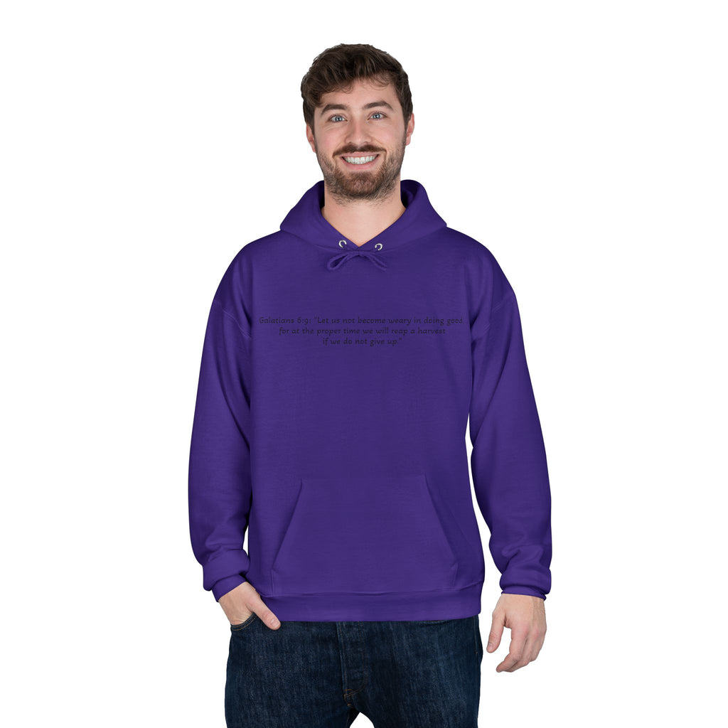 Jesus Portrait Hoodie — Crown of Thorns Religious Pullover