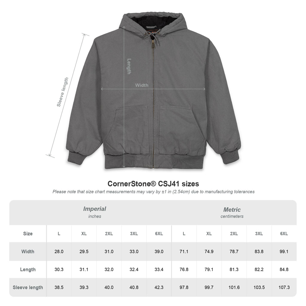 Embroidered Floral Crest Hooded Work Jacket