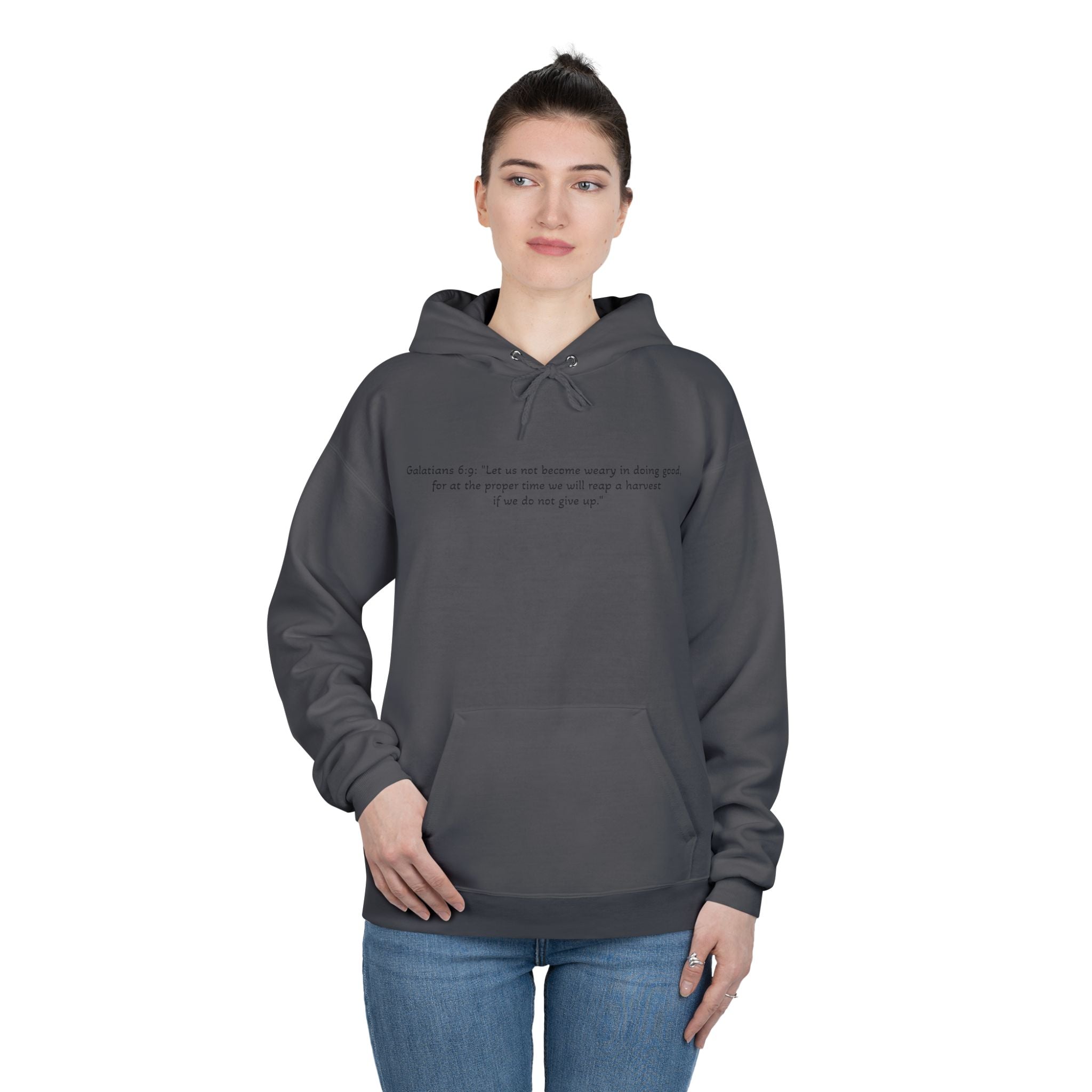 Jesus Portrait Hoodie — Crown of Thorns Religious Pullover