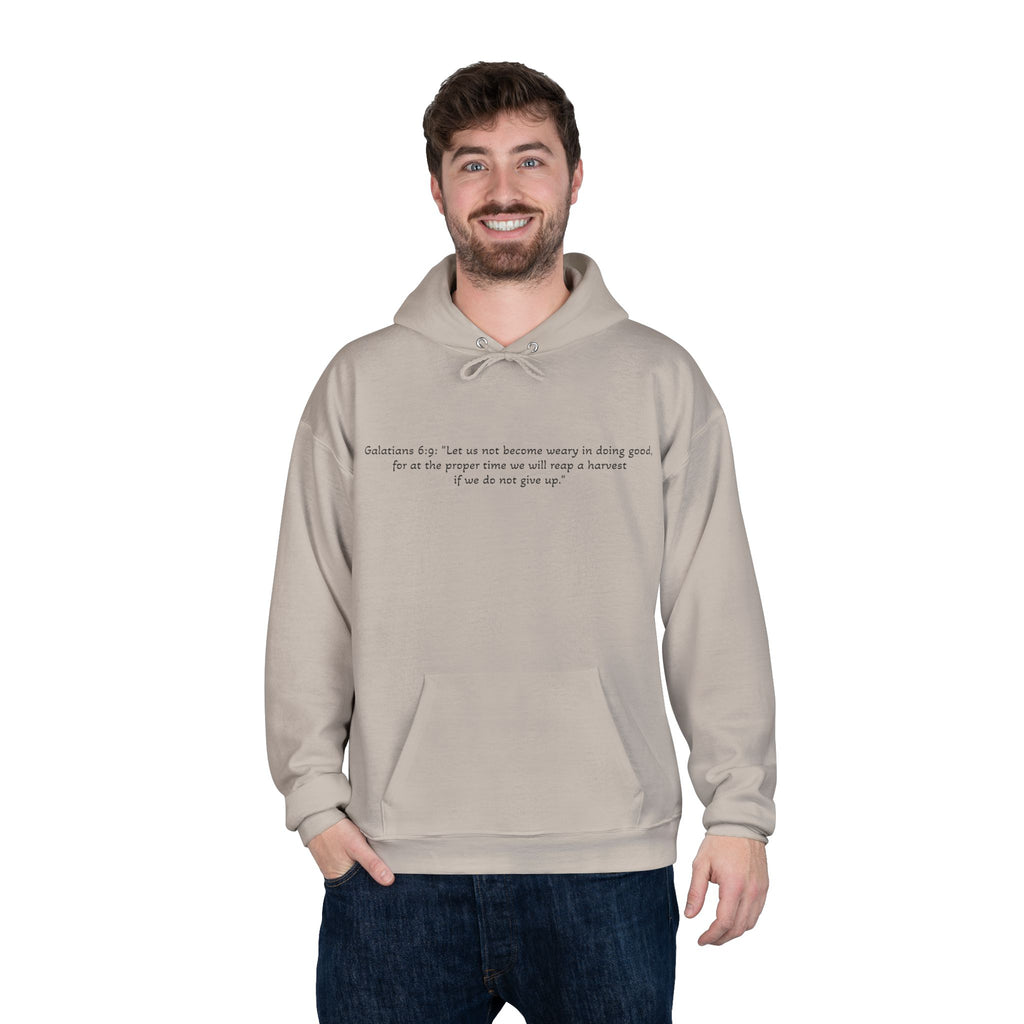 Jesus Portrait Hoodie — Crown of Thorns Religious Pullover