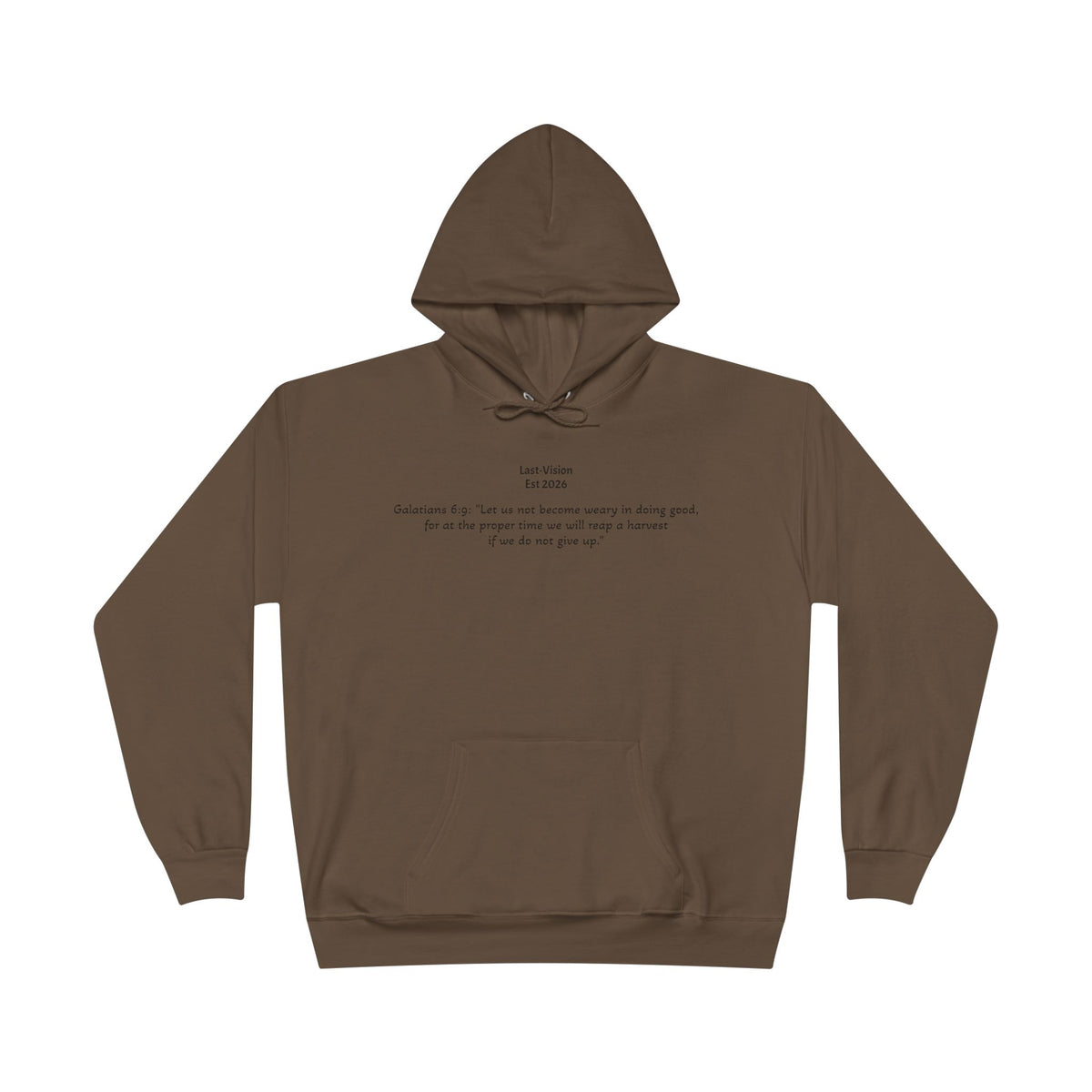 Jesus Portrait Hoodie — Crown of Thorns Religious Pullover