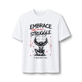 Embrace Struggle Performance Tee — "Pain Today, Power Tomorrow" Gym Motivation Shirt