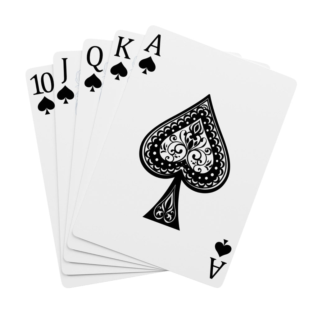 Last-Vision Logo Poker Playing Cards — Custom Branded Casino Deck