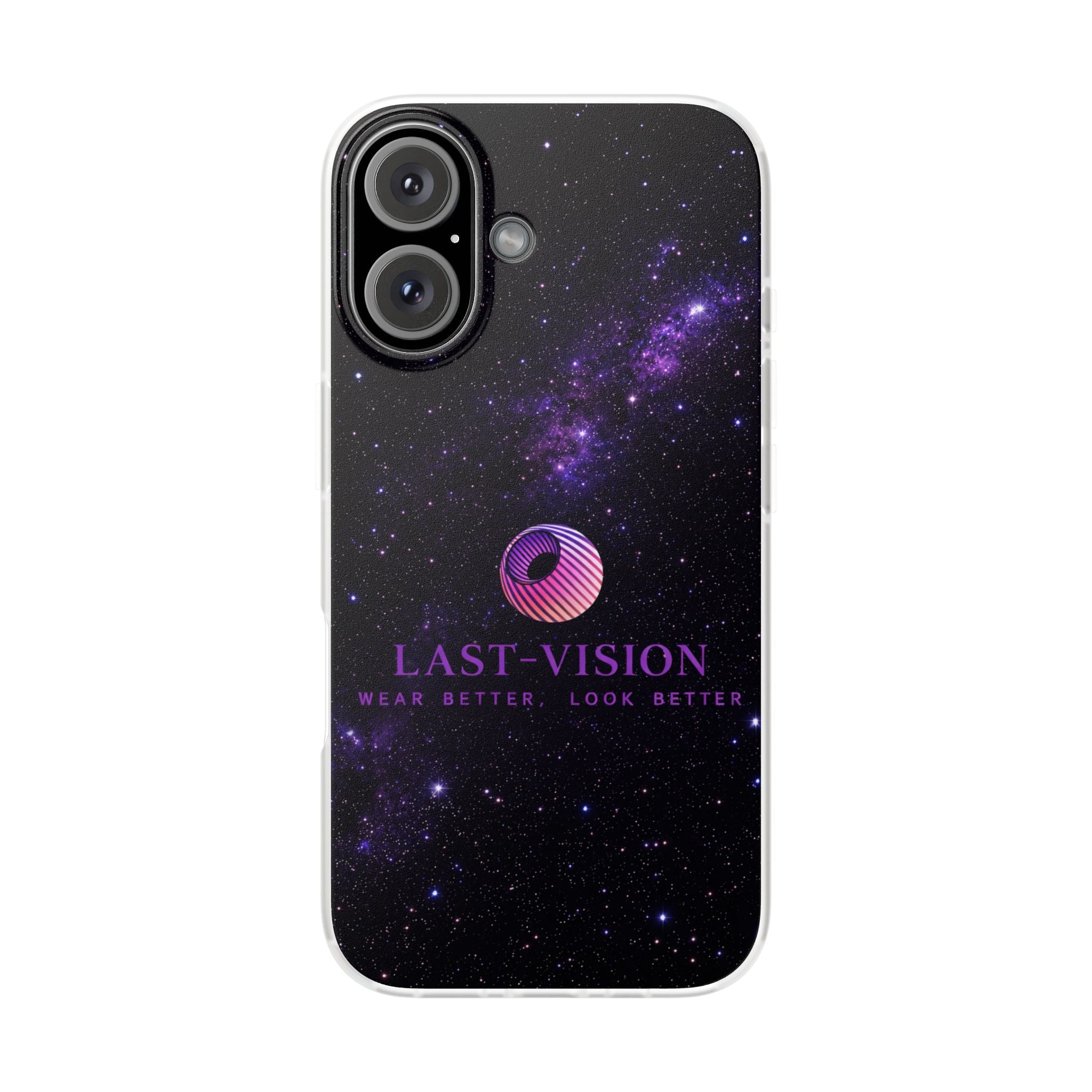 Galaxy Logo Phone Case — Last-Vision ‘Look Better’ Clear Flexi Case