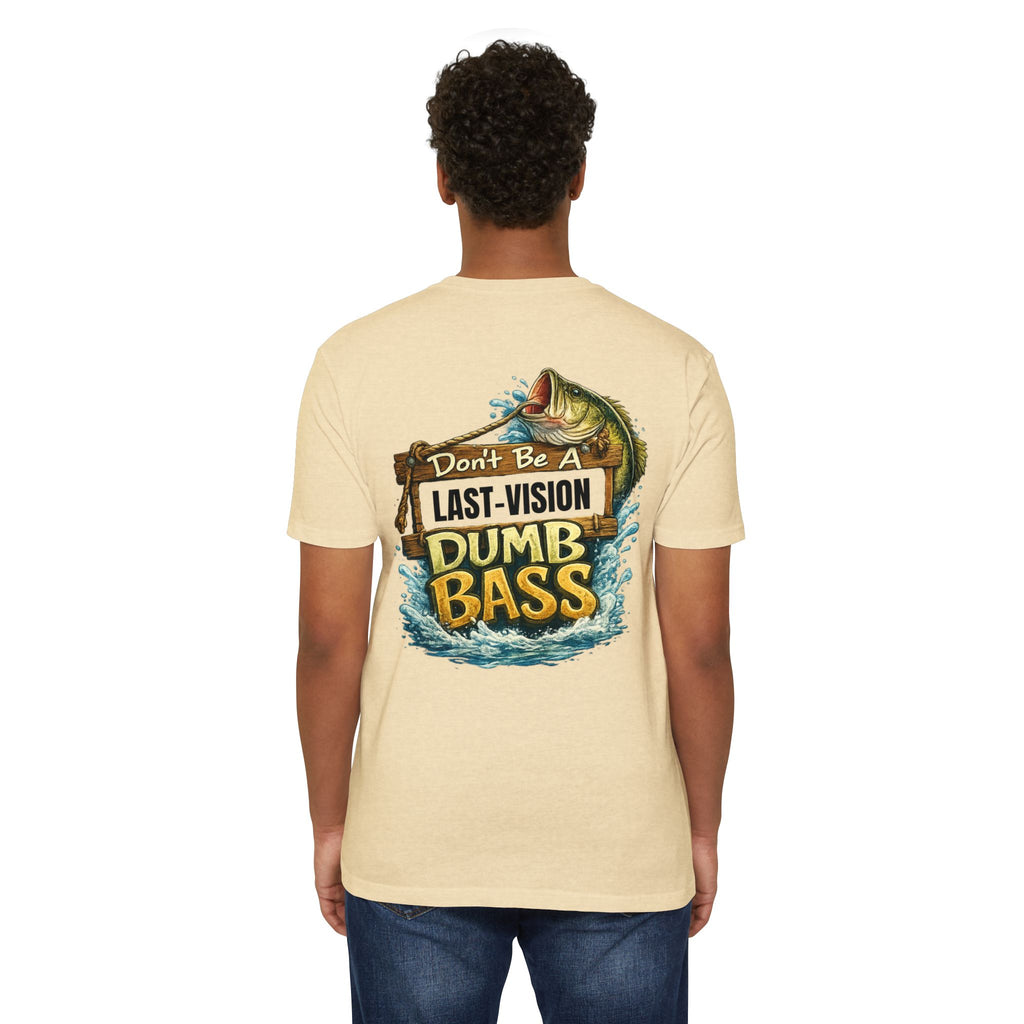 Fishing T-Shirt — "Don't Be A Dumb Bass" Bass Fishing Graphic Tee