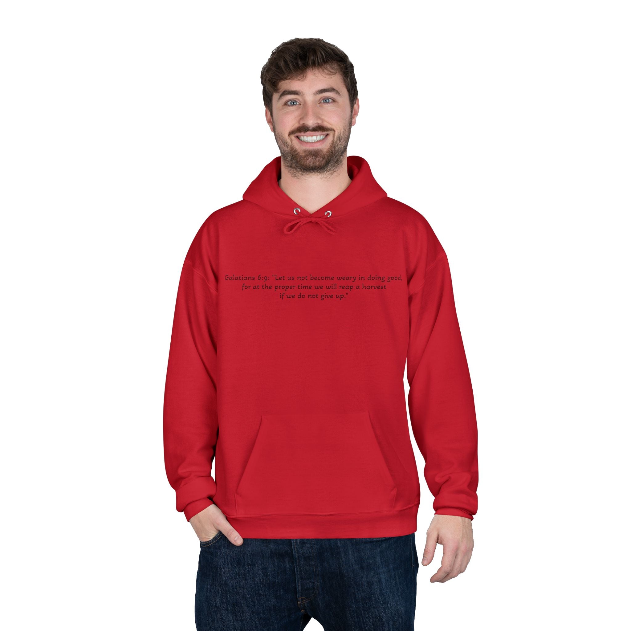 Jesus Portrait Hoodie — Crown of Thorns Religious Pullover