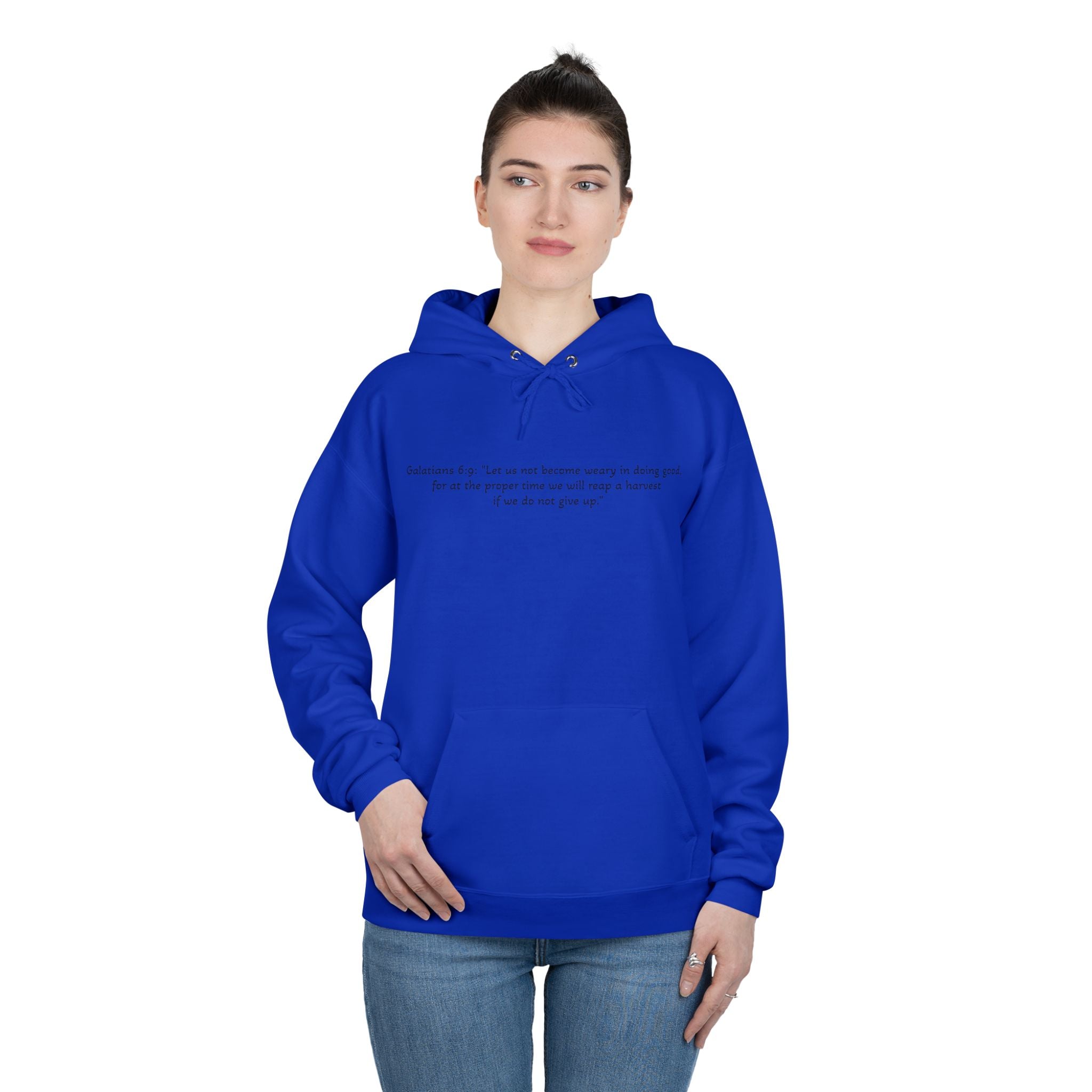 Jesus Portrait Hoodie — Crown of Thorns Religious Pullover