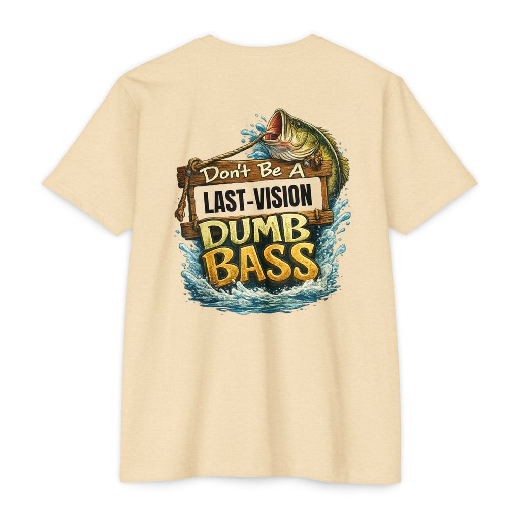 Fishing T-Shirt — "Don't Be A Dumb Bass" Bass Fishing Graphic Tee
