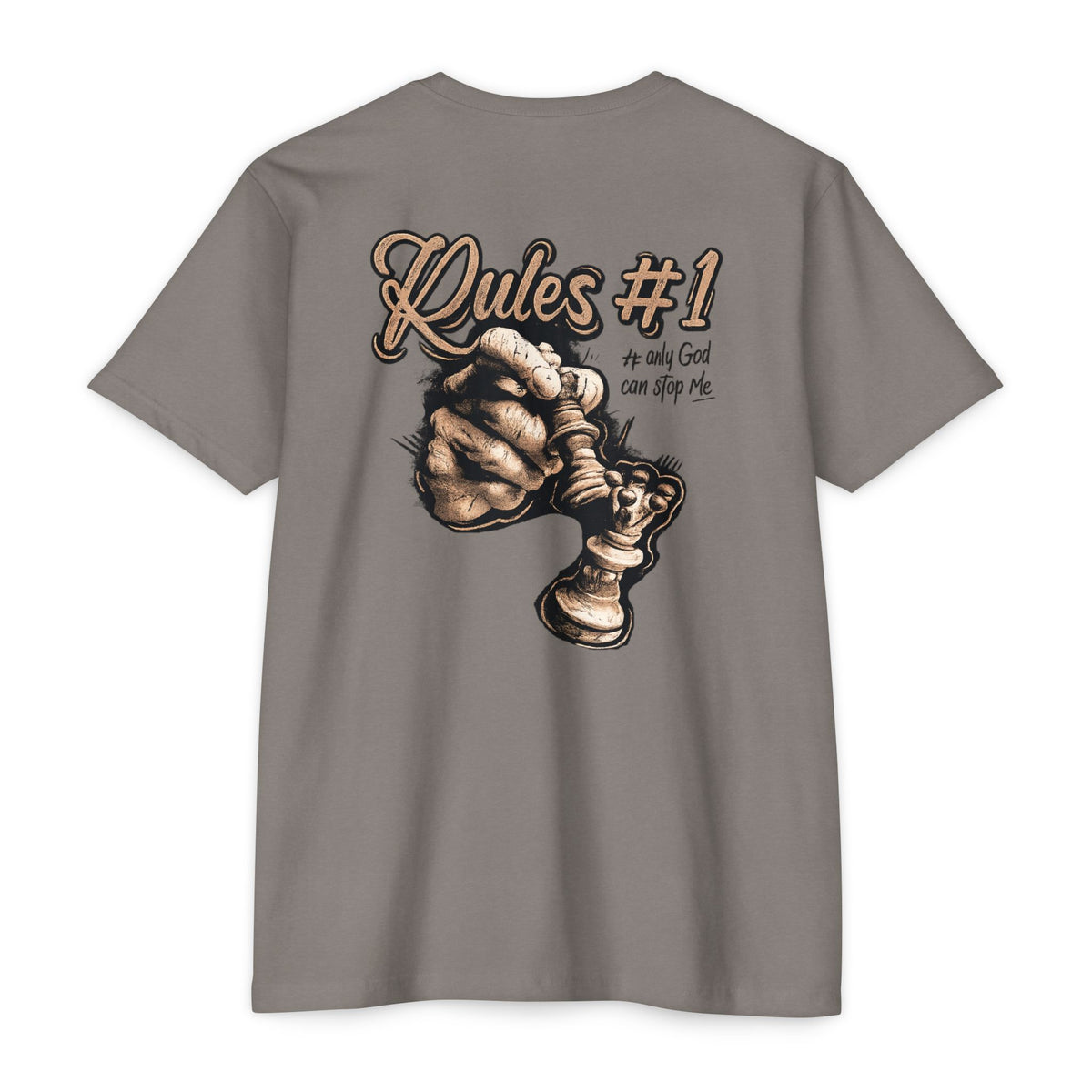 Chess Pawn Graphic T-Shirt — “Rules #1”