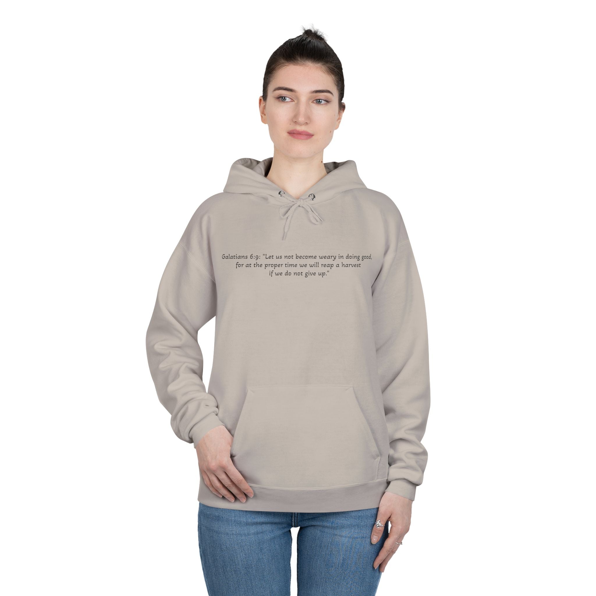 Jesus Portrait Hoodie — Crown of Thorns Religious Pullover