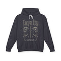 Hoodie — 'Loyalty' Gothic Skull & Rose Graphic Pullover (Trust None)